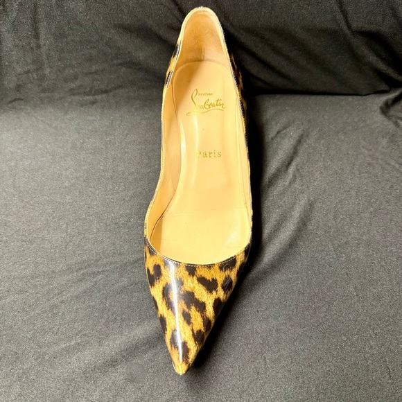 Christian Louboutin Leopard Print Rocket 45 size 36 1/2 - Picture 10 of 16